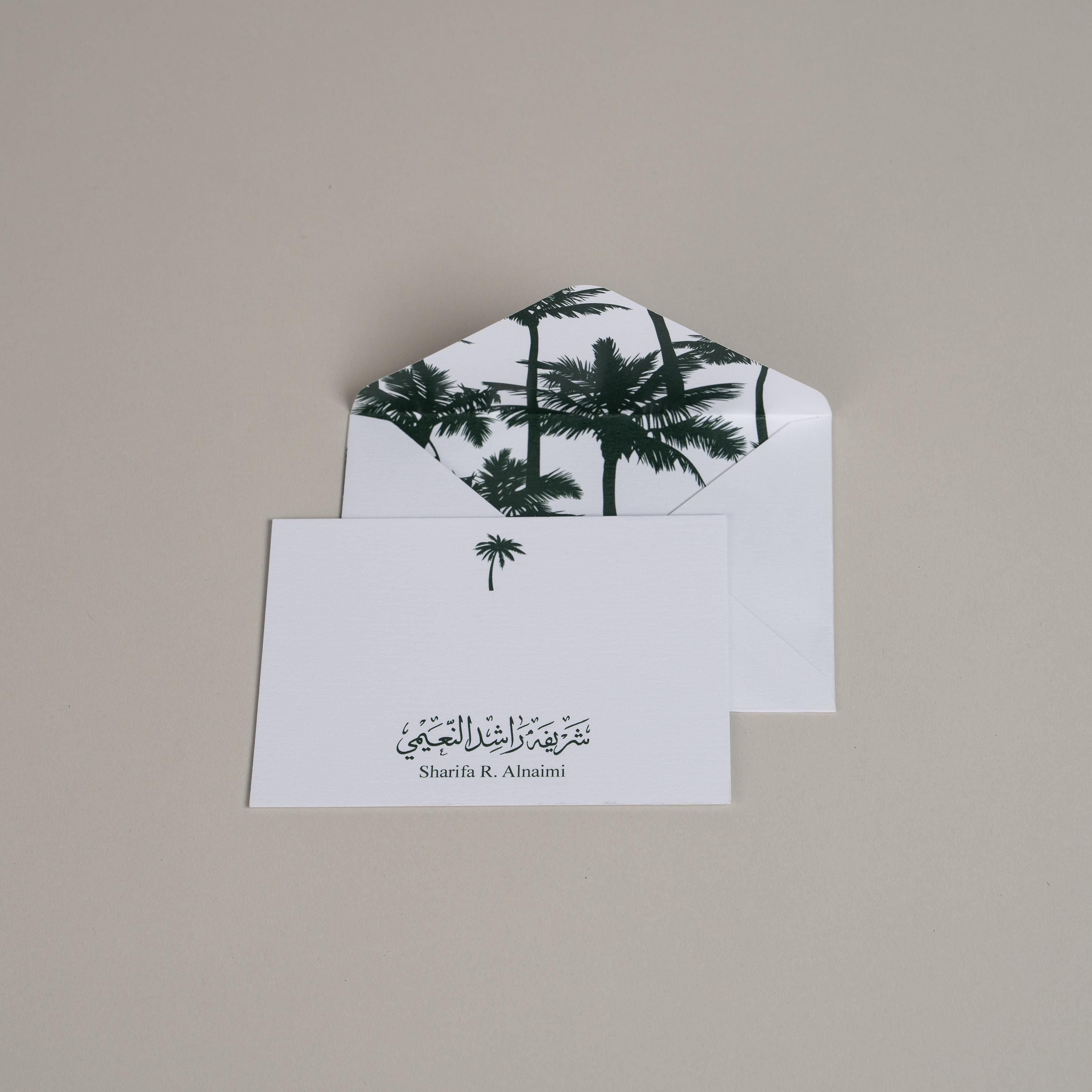 Card and envelope