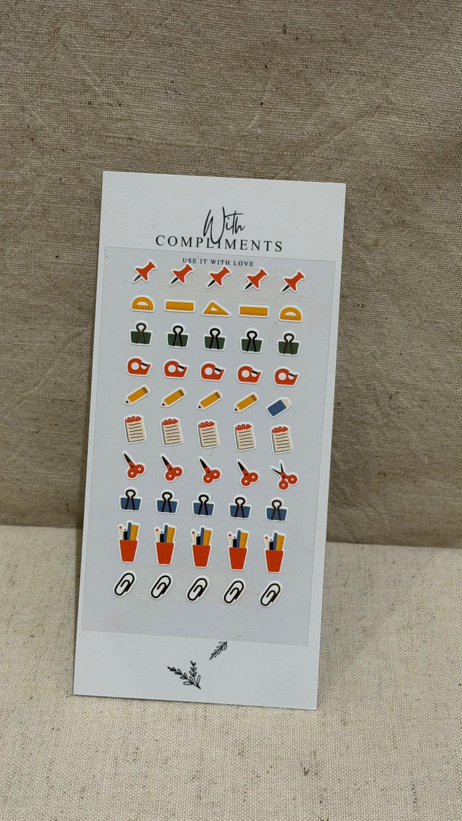Korean calendar sticker