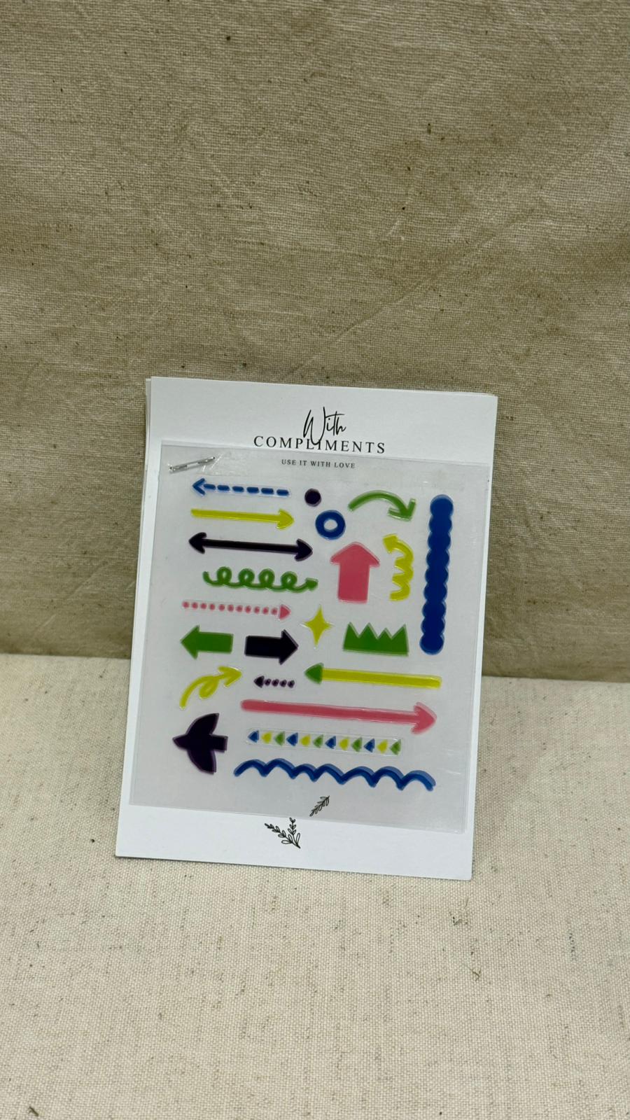 Korean calendar sticker