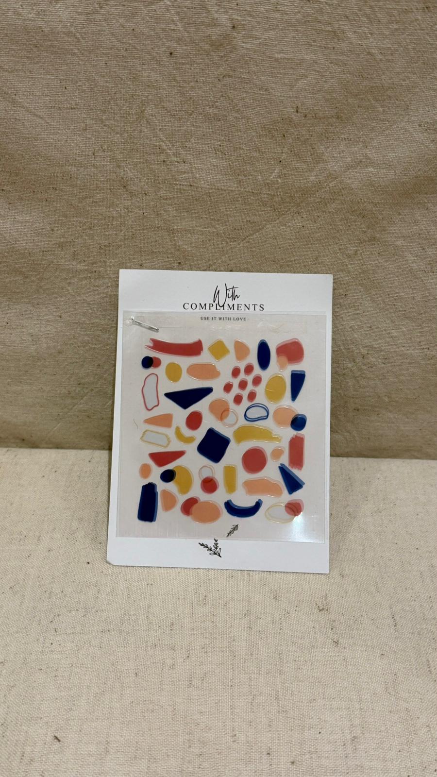 Korean calendar sticker