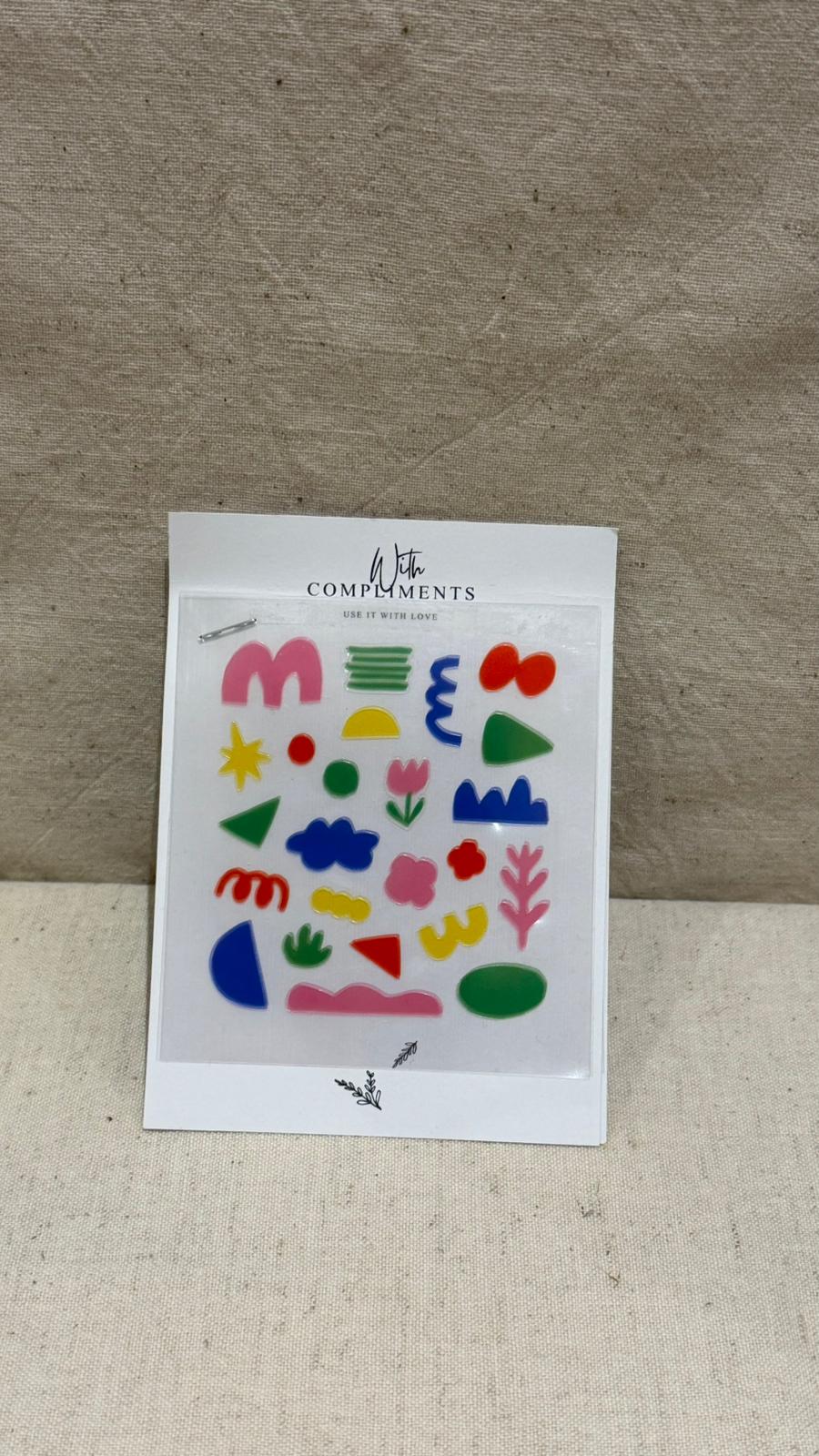 Korean calendar sticker