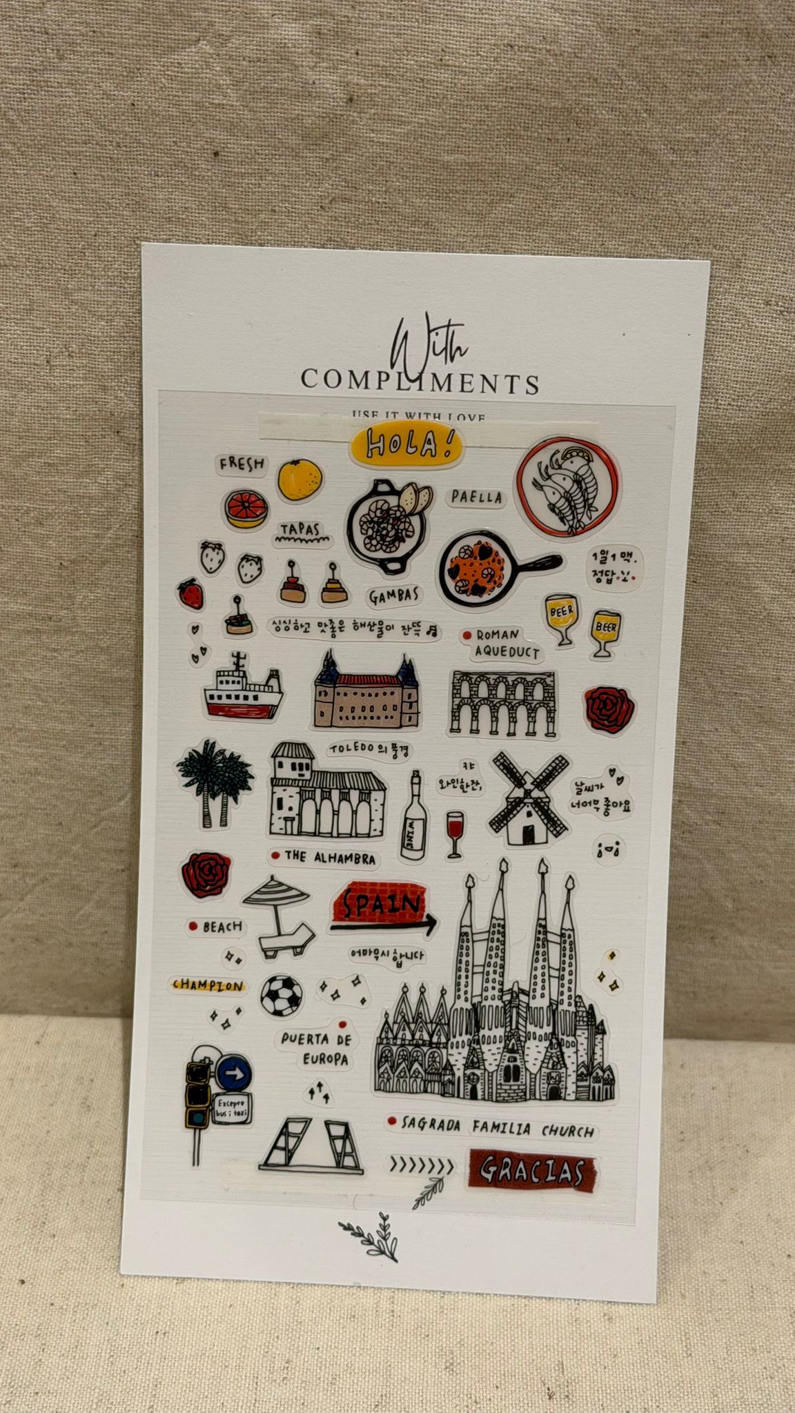 Korean Everyday Life Stickers
